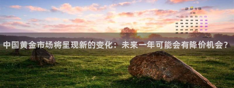 华信娱乐网址：中国黄金市场将呈现新的变化：未来一年可能会有降价机会？